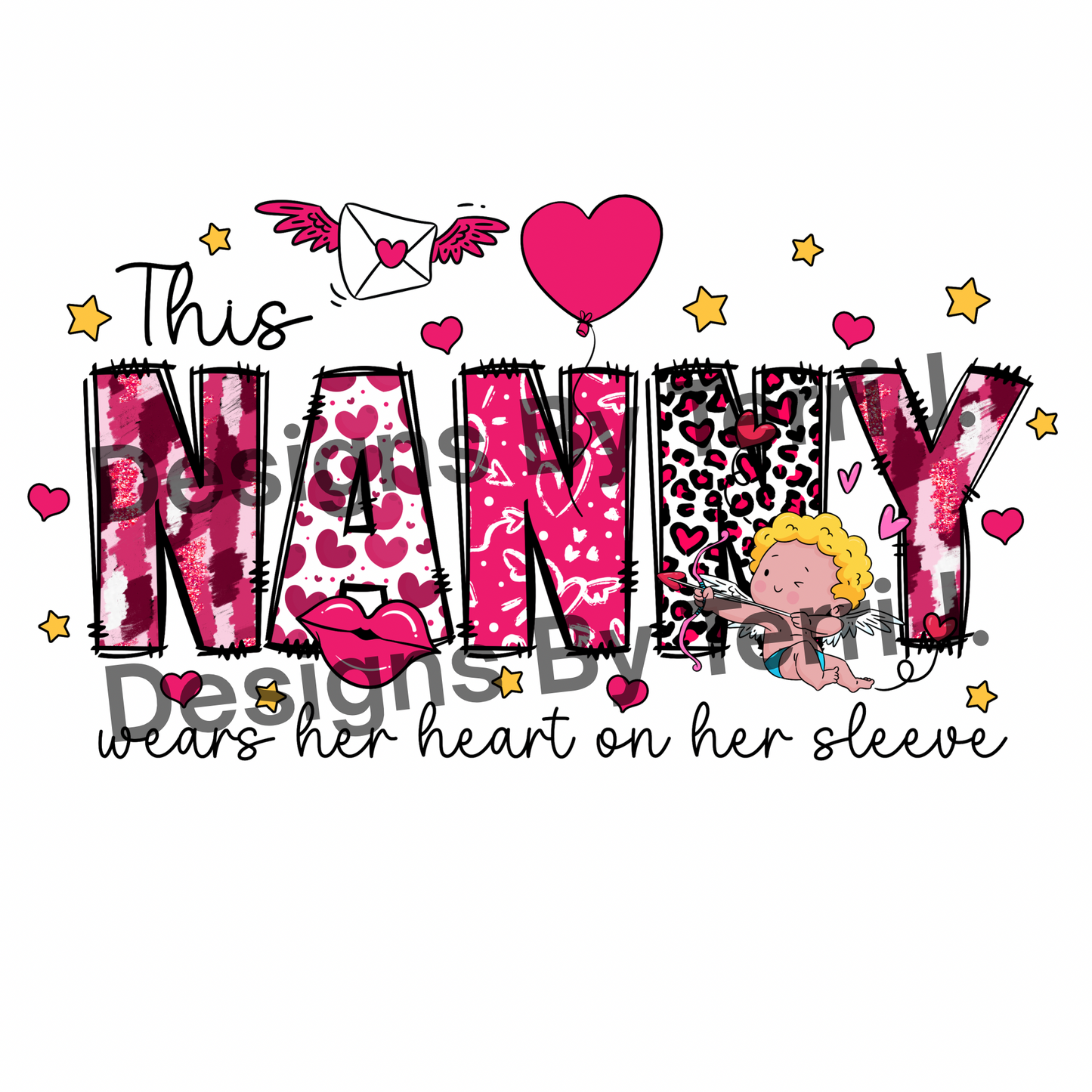 Wears Her Heart On Her Sleeve Shirt