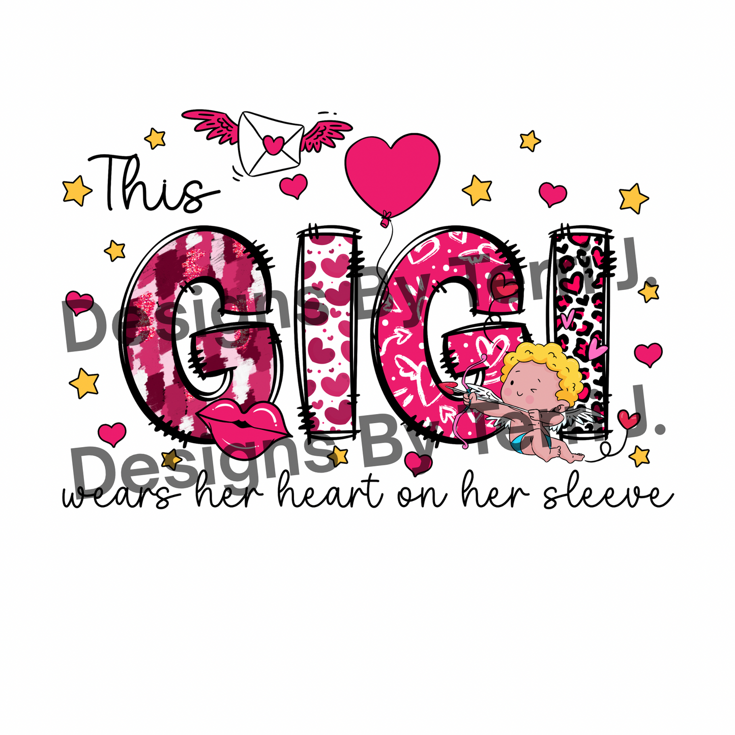 Wears Her Heart On Her Sleeve Shirt