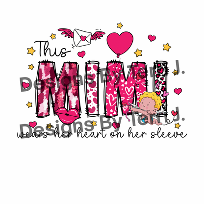 Wears Her Heart On Her Sleeve Shirt