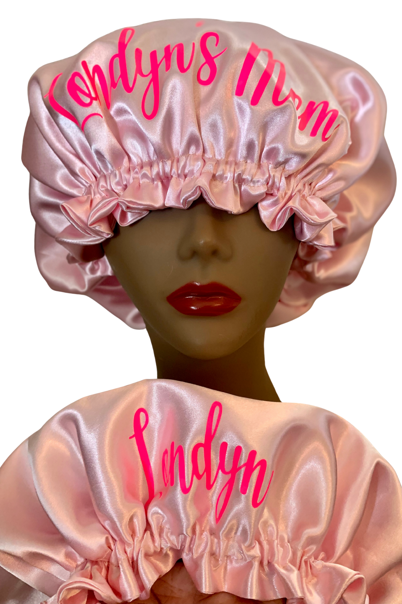 Mommy & Me Personalized Bonnet Set