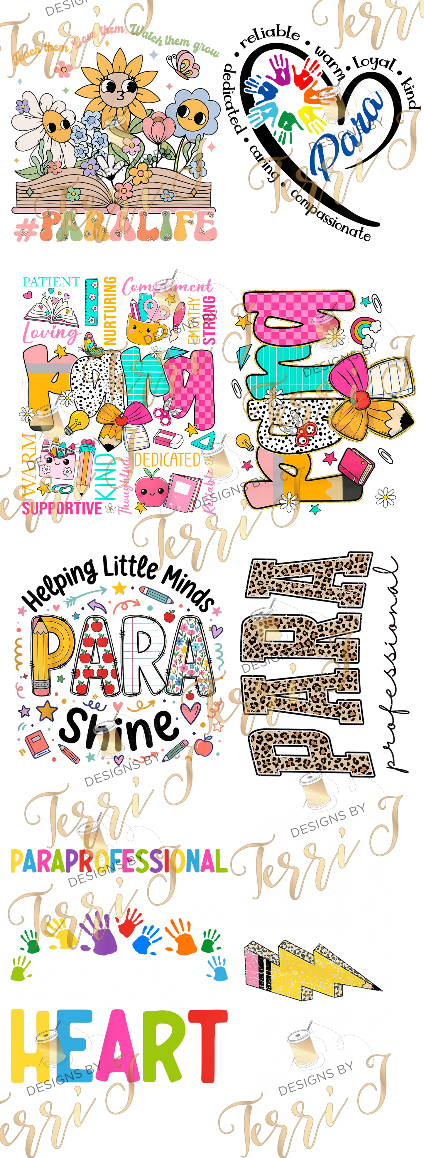 Para Professional - Premade Gangsheet