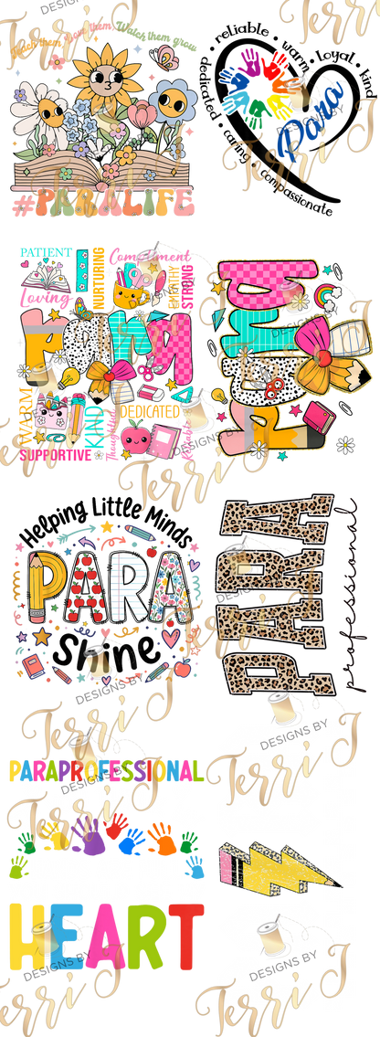 Para Professional - Premade Gangsheet