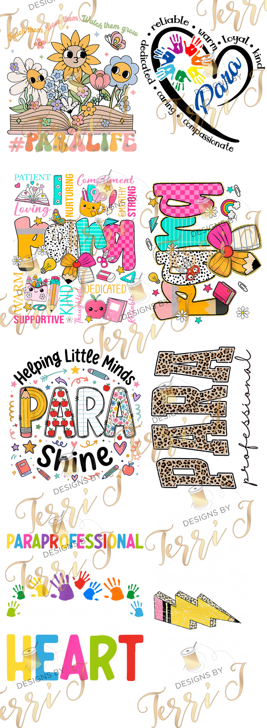 Para Professional - Premade Gangsheet