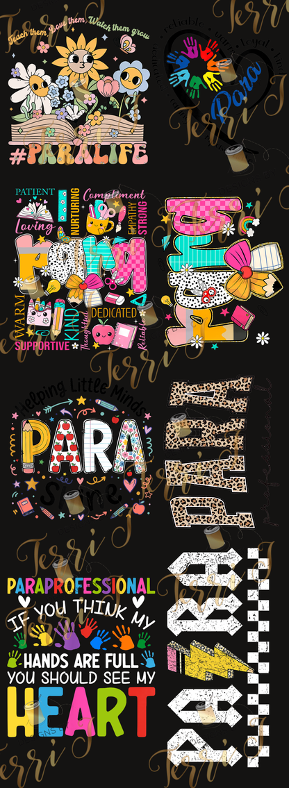 Para Professional - Premade Gangsheet